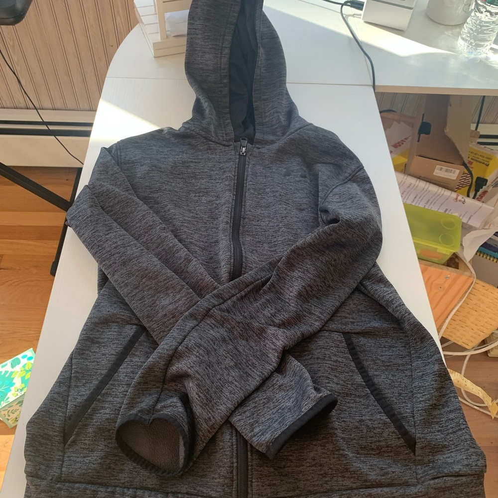 2/$5  Under Armour Charcoal Boy's Full-Zip Hoodie